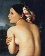 Back View of a Bather